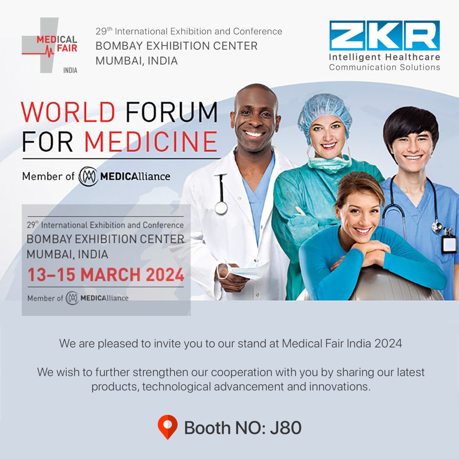 Medical Fair India 2024 in Mumbai ZKR